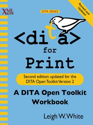 cover image of DITA for Print